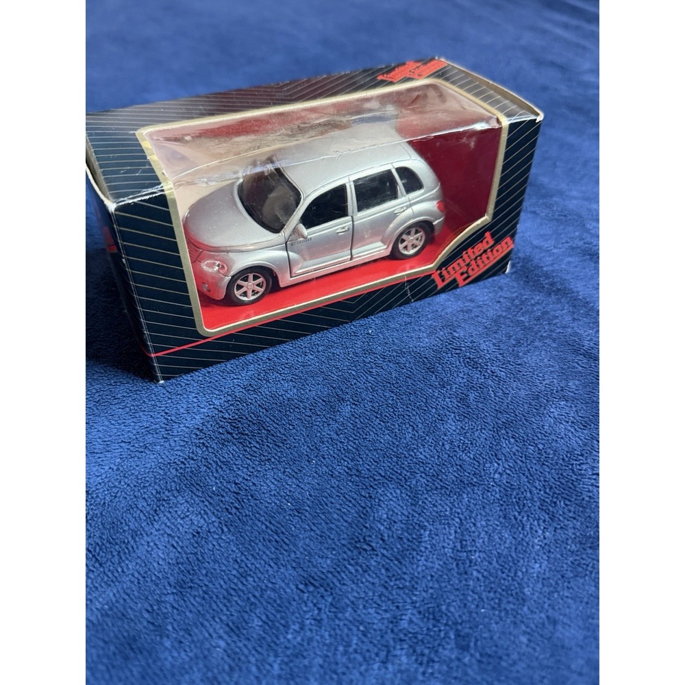 Limited Edition 1:39 Scale Chrysler PT Cruiser Silver Diecast New w Certificate
